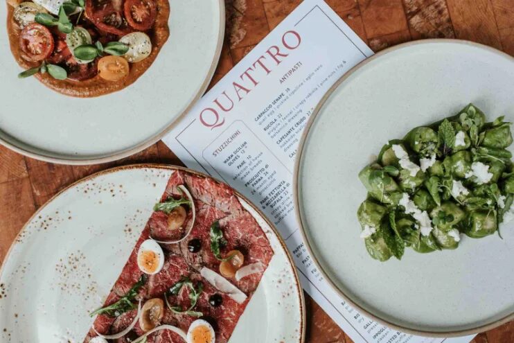 Quattro Restaurant, dining at Pinnacle Hotel Whistler Village