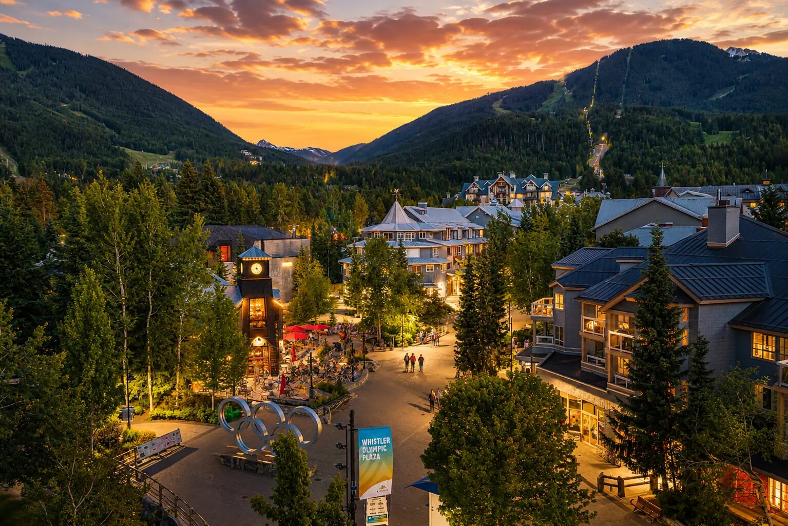 Pinnacle Hotel Whistler Village steps from the Whistler Blackcomb gondolas