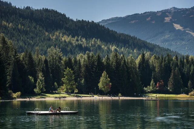 Lost Lake Park, 5 min drive from Pinnacle Hotel Whistler Village in Whistler Village