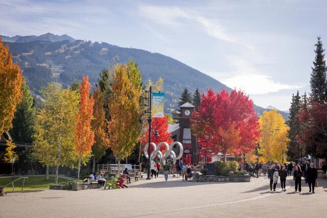Olympic Plaza, 5 min walk from Pinnacle Hotel Whistler Village in Whistler Village